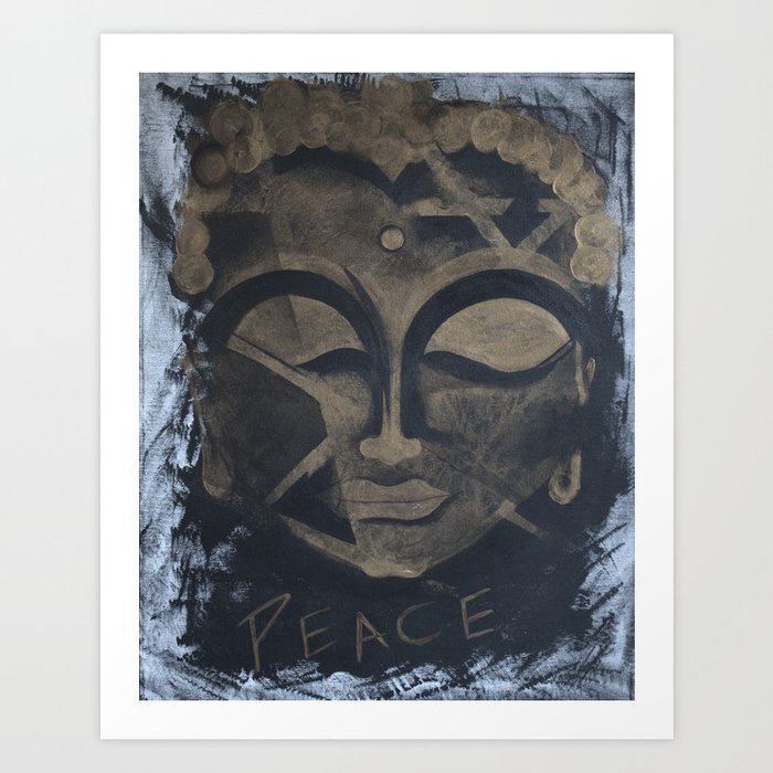 Peace - The Budha Art Print