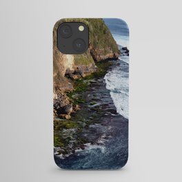 Uluwatu Cliff Shoreline On Bali, Indonesia iPhone Case