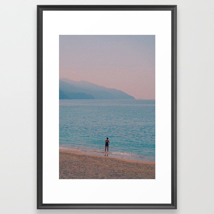 Italian summer Framed Art Print