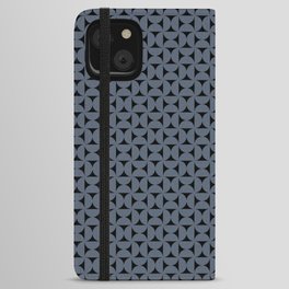 Patterned Geometric Shapes XCI iPhone Wallet Case