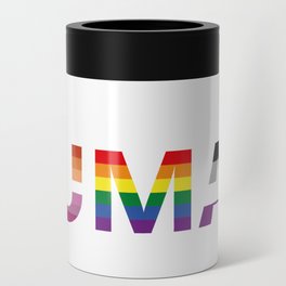 HUMAN Pride Flags Can Cooler