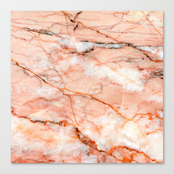 Pink Marble Canvas Print