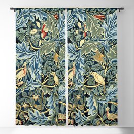 William Morris "Birds and Acanthus" Blackout Curtain
