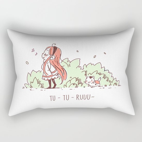 Tu Tu Ruuu Rectangular Pillow