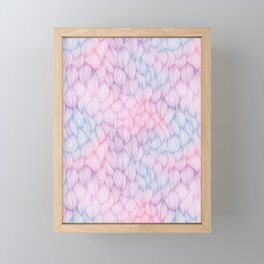Ripple and Swirl Framed Mini Art Print