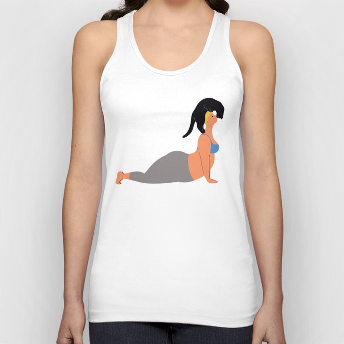 Yoga With Cat 03 Tank Top