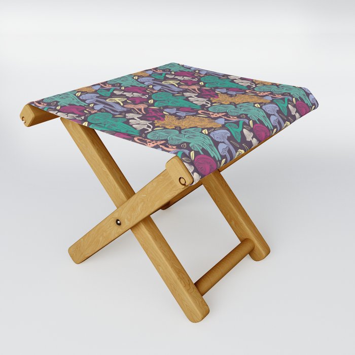 Delicious Autumn botanical poison Folding Stool