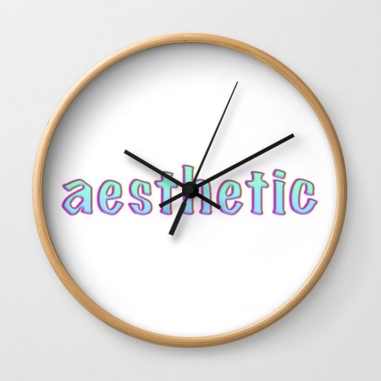 Aesthetic Text Vintage Letters Grunge Wall Clock By Uniskull Society6 Aesthetic Text Vintage Letters Grunge Wall Clock By Uniskull Society6