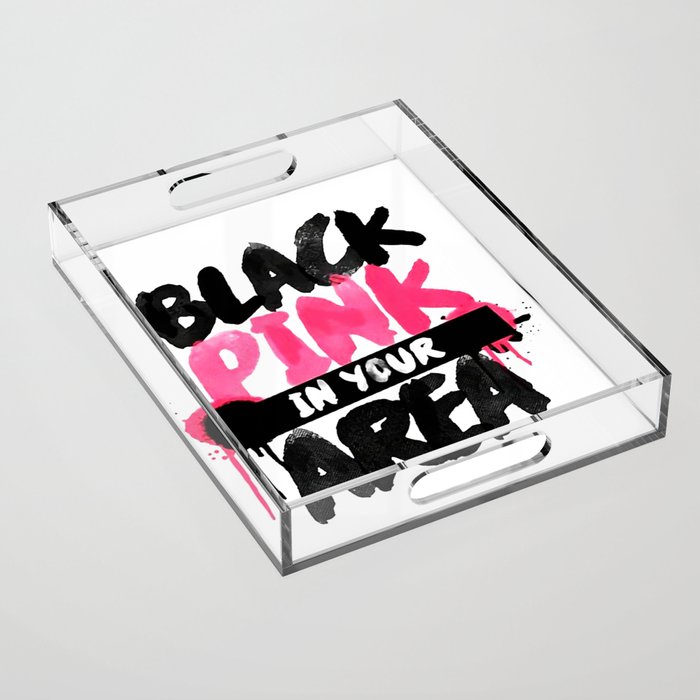 BlackPink Acrylic Tray