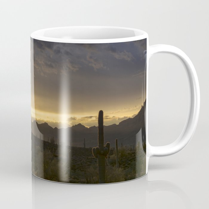 Desert Dawn on the Horizon Coffee Mug