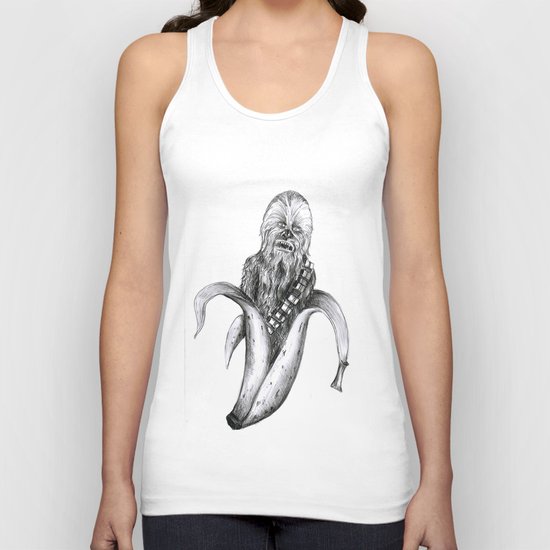 Chewbacca banana Unisex Tank Top