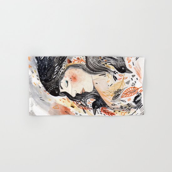 Crows & I Hand & Bath Towel