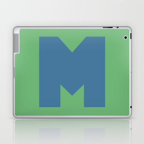 M is for... Laptop & iPad Skin