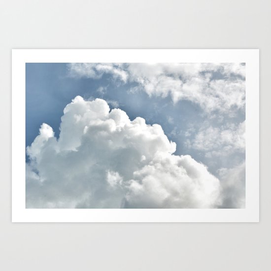 Cumulus Sky Art Print