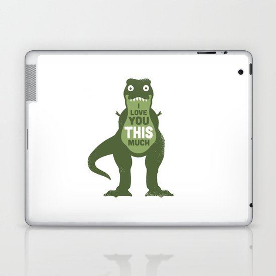 Amourosaurus Laptop & iPad Skin