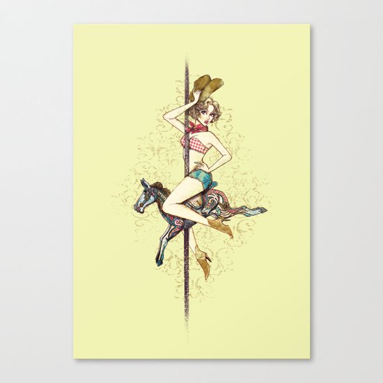 Sexy Texas Canvas Print