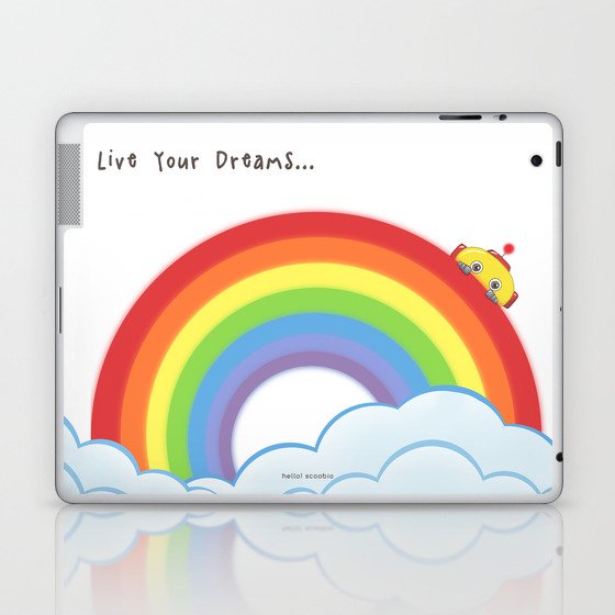 Live Your Dreams Laptop & iPad Skin