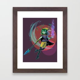 Huntress Wizard Framed Art Print