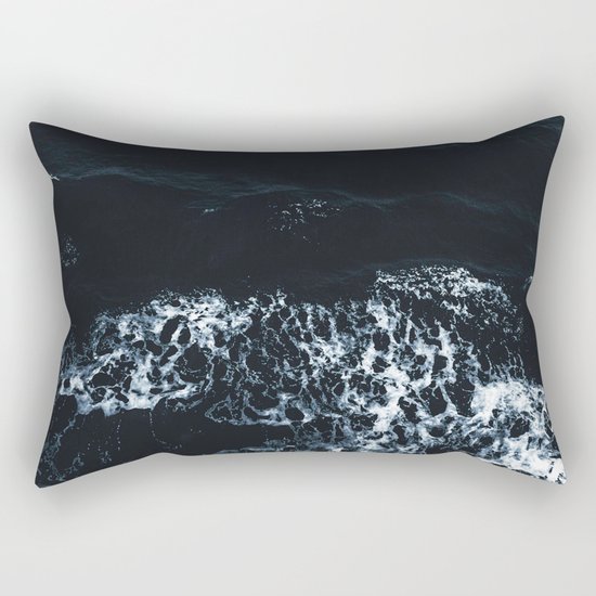 Crash Me With Silence Rectangular Pillow