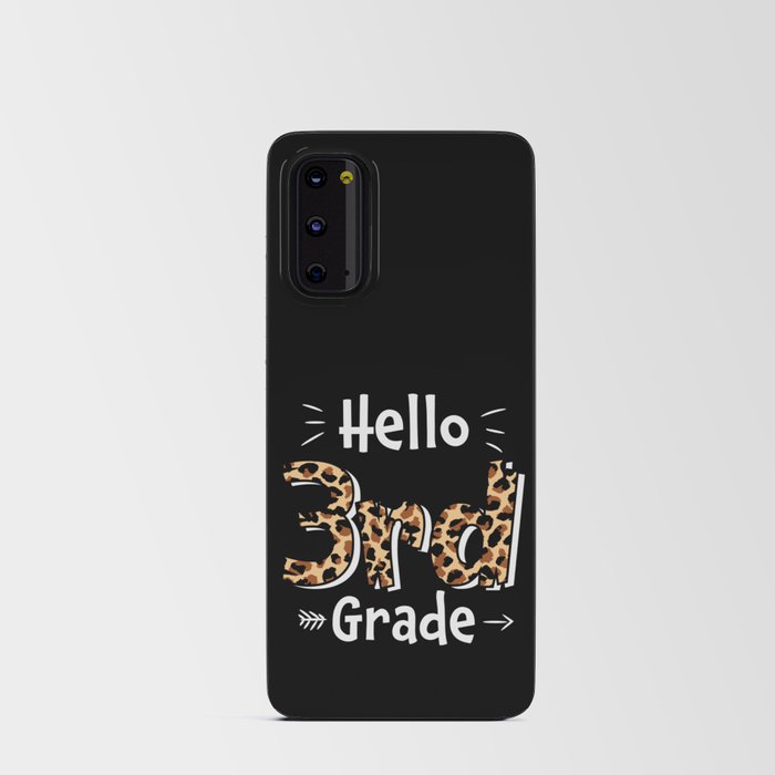 Hello 3rd Grade Back To School Android Card Case