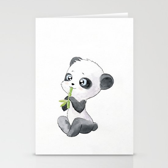 Panda Stationery Cards