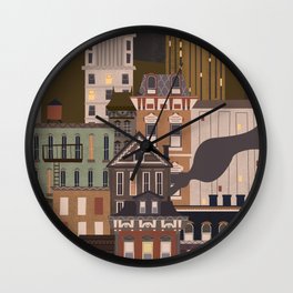 Cincinnati Amour Wall Clock