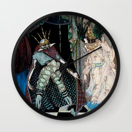 “The Travelling Companion” by Harry Clarke Wall Clock
