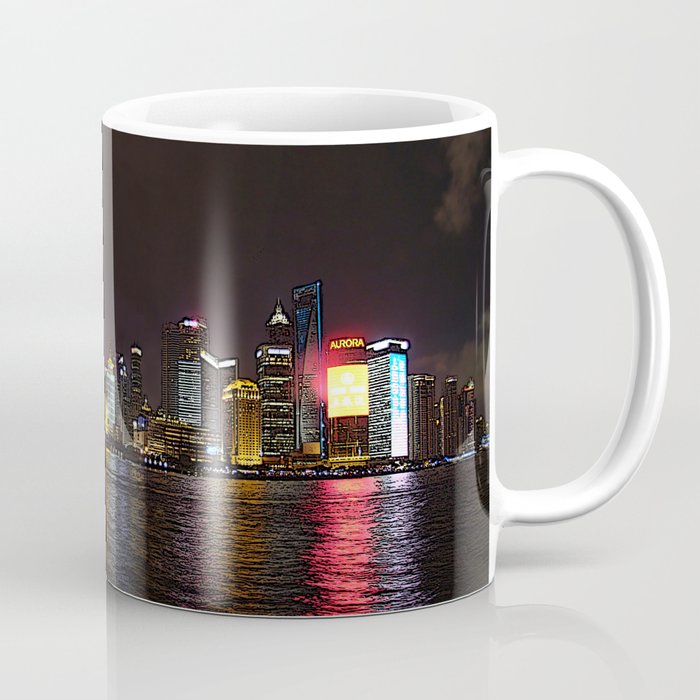 Shanghai - Pudong by night Coffee Mug