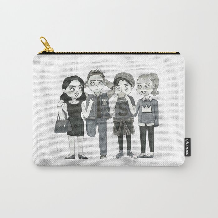 Riverdale Archie Veronica Betty Jughead Carry All Pouch By Conshillustration Society6