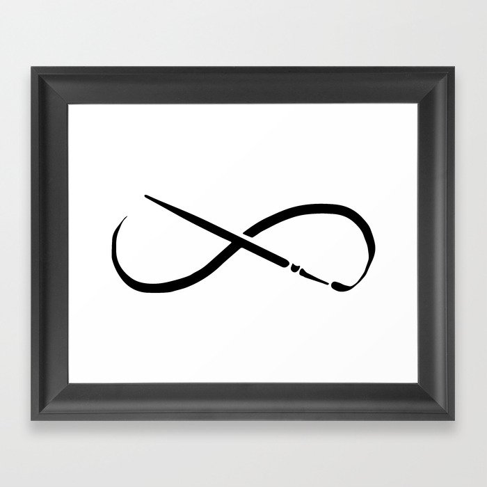 Infinity Framed Art Print