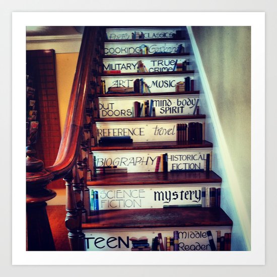 Unique Staircase Art Print