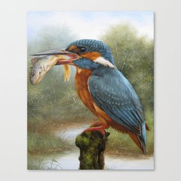 The fish king Canvas Print