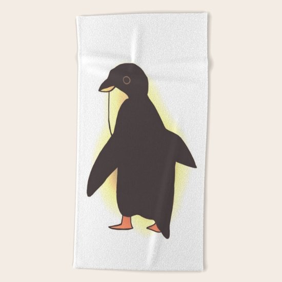 penguin-53 Beach Towel