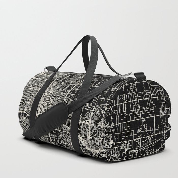 Oklahoma City Map Duffle Bag