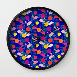 Chilling at the beach Wall Clock