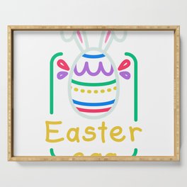 Easter Egg Serving Tray