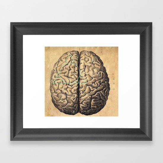 strength. Framed Art Print