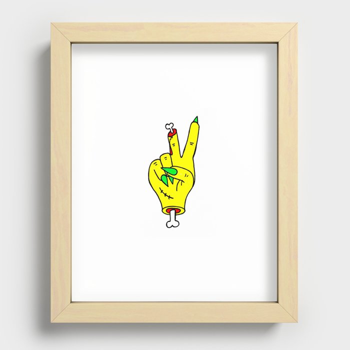 Peace! Recessed Framed Print