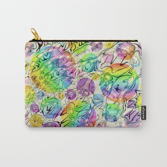 bursting bubbles are free Carry-All Pouch