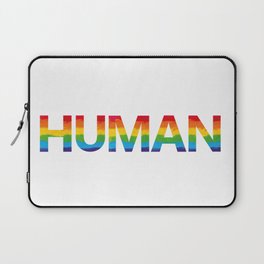 HUMAN LGBTQI+ Pride Laptop Sleeve