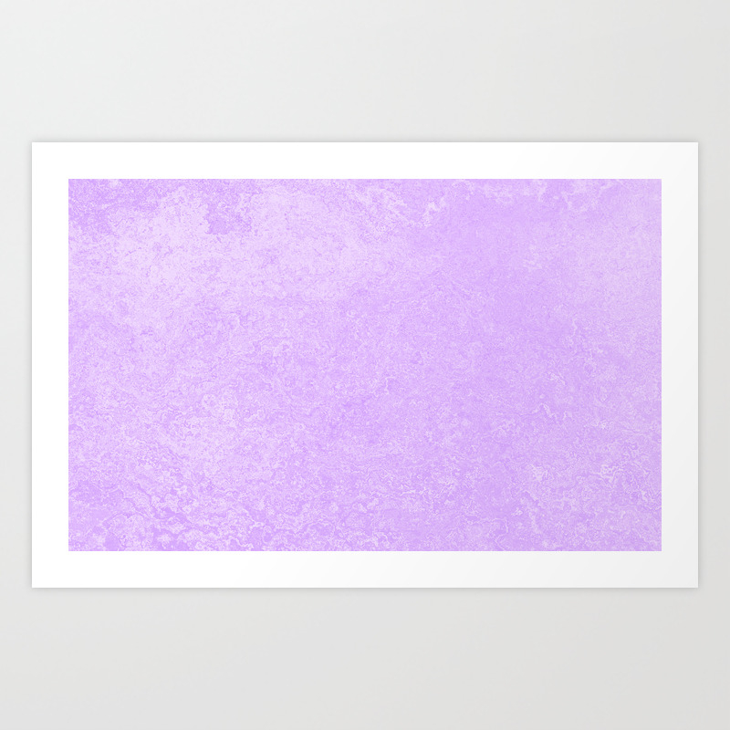 Pastel Ultra Violet Lilac Purple Grunge Ombre Pastel Texture Vintage Style Art Print By Cutepatternstextures Society6