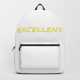 Excellent Backpack | Excellence, Painting, Superb, Outstanding, Marvelous, Exceptional, Magnificent, Excel, Excellent, Verygood 