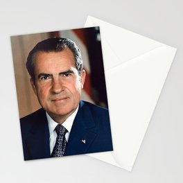 President Richard Nixon Portrait Stationery Card