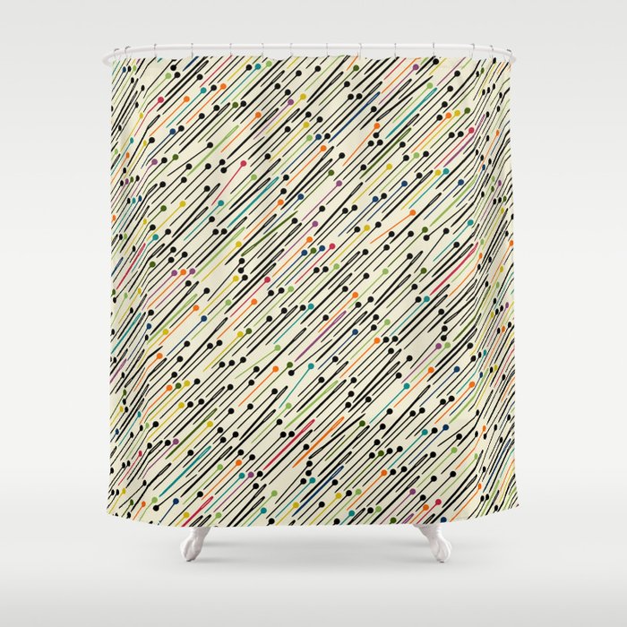 Pins And Needles Shower Curtain By Sharonturner Society6