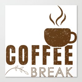 Coffee Break Canvas Print