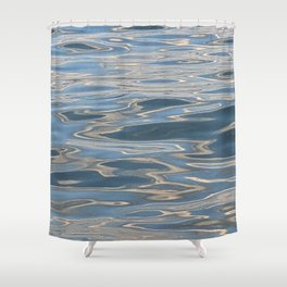 Designs in the Waves Shower Curtain