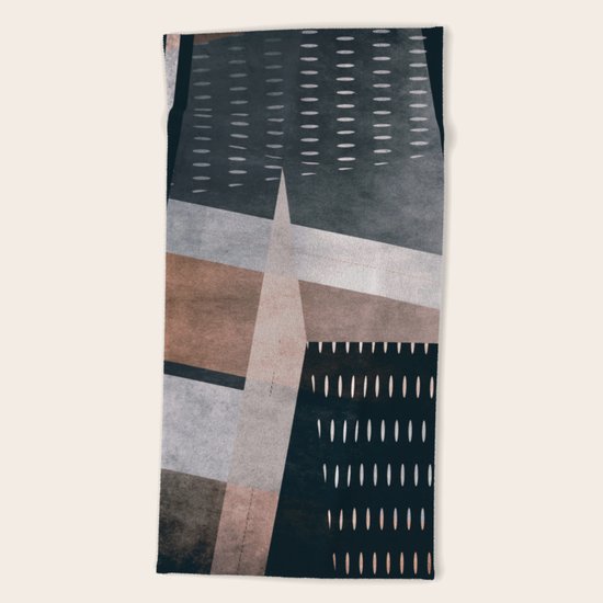 ABSTRACT 12a Beach Towel