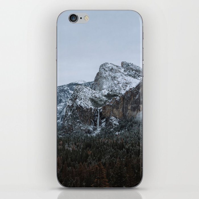 Snow in Yosemite Valley iPhone Skin