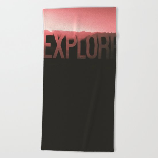Explore Beach Towel