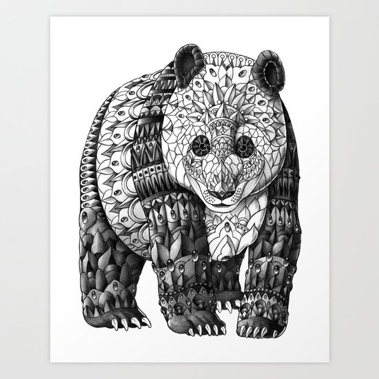 Panda Art Print